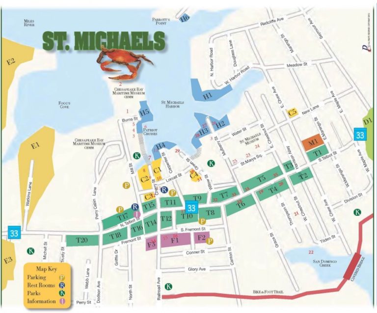 walking tour of St. Michaels Patriot Cruises