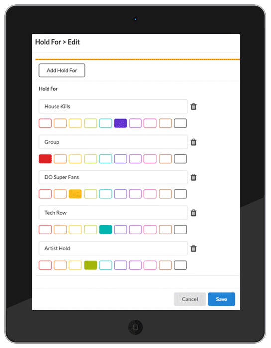 Everything your team needs to manage in-person sales, customer service and on-the-fly adjustments