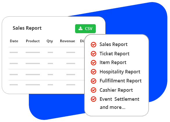Real-time, flexible reporting tools built to match the way you run your business